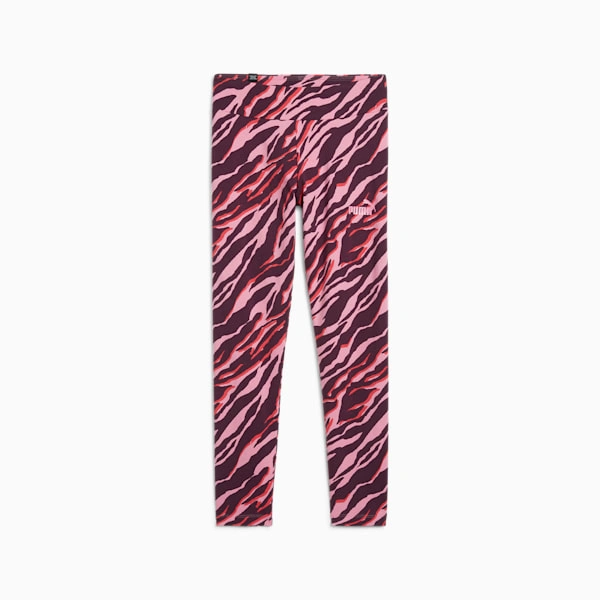 PUMA ESS+ ANIMAL Leggings voor Stoere Kids Avonturiers Een Dierenprint Avontuur!